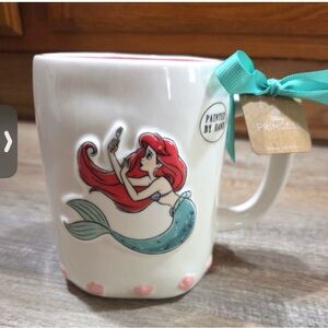 NWT Disney Princess Ariel Mermaid Rae Dunn Mug